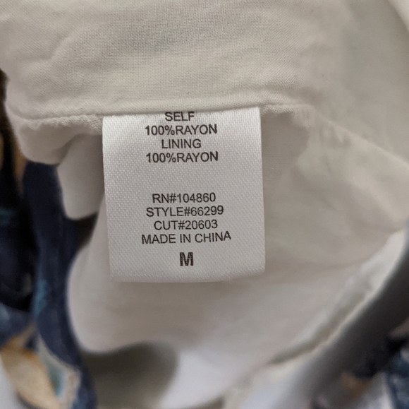 Chloe & Katie Long Sleeve Floral Striped Romper - Picture 3 of 7